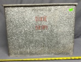 Dixie dairy milk box 11x18x13