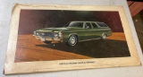 Cardboard Chevelle Concours Wagon Poster 32x18
