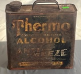 Thermo Alcohol Antifreeze can, one gal 3x9.5x9.5