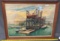 Grif Teller Pennsylvania Railroad 1956 print framed 21x28
