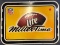 Metal Miller Lite NFL Advertising Sign
