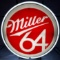 Miller 64 Illuminated Beer Sign with Stand