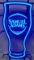 Samuel Adams Neon Beer Sign With Blue Glow