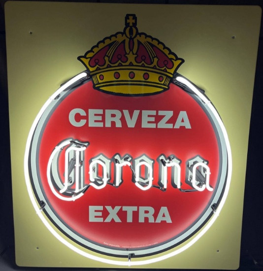Corona Extra Neon Light-Up Beer Sign Display