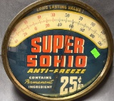 Super Sohio Anti-Freeze Contains Permanent Ingredient, Long Lasting Value!  Thermometer 9