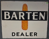 Barten Dealer hard board sign 30x24