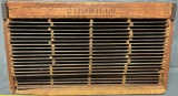 Cigar tobacco drying rack box 25x14x5