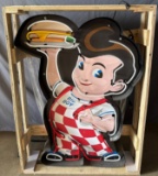 Big Boy Neon Advertising Sign - Needs Repair