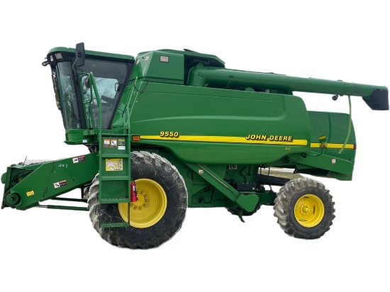John Deere 9550 Combine: 3,731 Engine Hours, 2,588 Separator Hours, 16.9-26 Firestone Tires, Vitteto