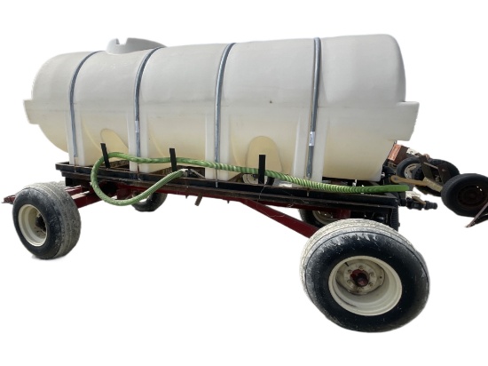 Nurse Tank Trailer with Briggs-Stratton Engine, Pump, and Hoses