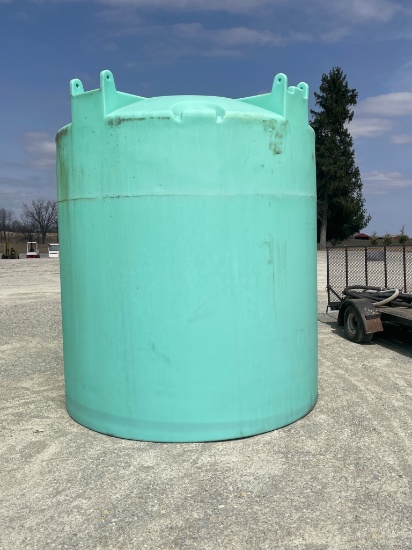 Poly Storage Tank, 2500 gal