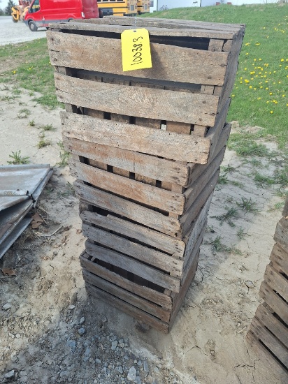 6- wood potato/ onion crates