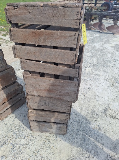6- wood potato/ onion crates