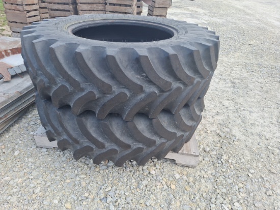 Pair Firestone 14.9r28 tires
