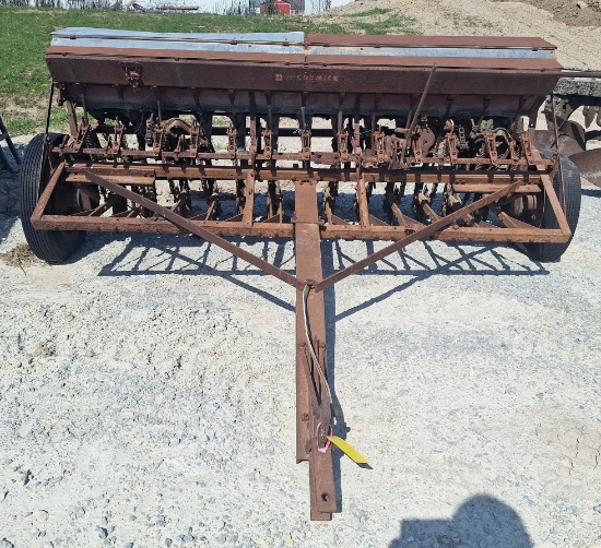 Mccormick Deering Grain Drill with Grass Boxes