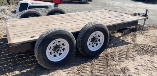 4000lb. Tandem Axle Trailer - NO TITLE