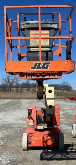 JLG E450A Electric 45 Foot Articulating Boom Lift, Fleet Maintained, Runs and Operates, 1229 Hours.