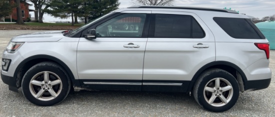 2016 Ford Explorer SUV, Power Windows/Locks, Backup Camera, Fleet Maintained, Runs and Drives, 160,1