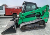 2017 Bobcat Skid Steer Track Loader Model T740, Runs & Drives, 2,692 Hours, fully enclosed cab, 2 sp