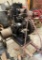 Water-Cooled Vertical Engine on Metal Cart