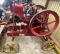 Hit-And-Miss Engine on Four-Wheeled Cart