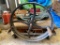 Metal Belt Pulley with Attached Machinery Components
