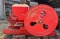 Red Hit-and-Miss Engine with 3 1/2 HP Marking, Engine No. TC242612SR