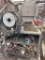 Industrial Metal Abrasive Wheel Grinder with Accessories and Stand