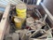 Industrial Oil Cans and Equipment in TVG Marked Crate