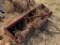 Metal Agricultural Implement with Red Finish