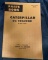 Caterpillar D2 Tractor Parts Book for 40-Inch Gauge, Serial Nos. 3J5001 to 3J8600