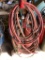 Oxy-Acetylene Torch Set with Hoses, Regulators, and Cylinders on Wheeled Cart