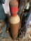 Cylinder-Style Oxygen Tank with Red Cap
