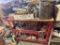 Rolling Tool Cart With Assorted Tools and Hardware