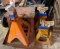 Three Jack Stands and Creeper Seat