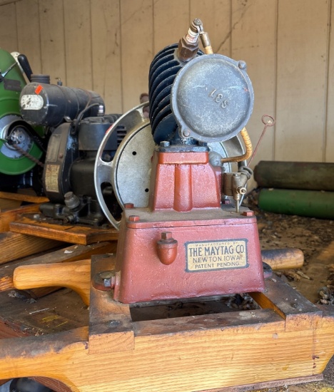 Maytag Single-Cylinder Gas Engine Manufactured in Newton, Iowa
