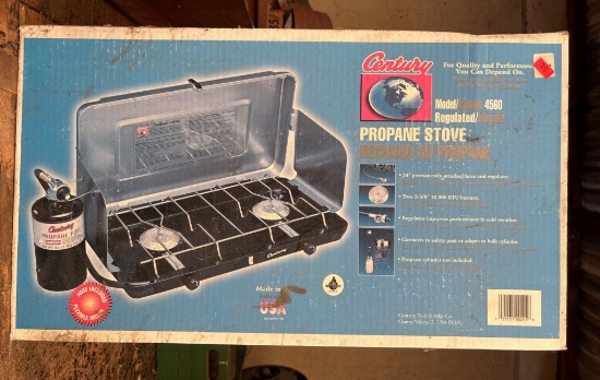 Coleman High-Performance Propane 2-Burner Stove in Original Box