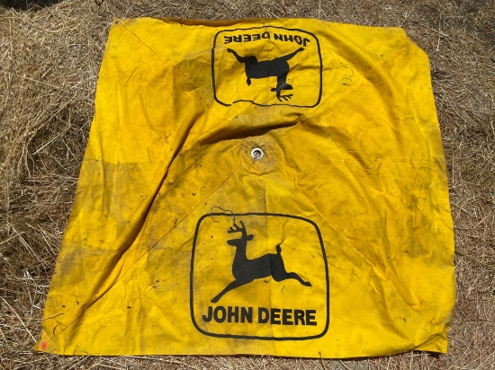 John Deere Yellow Umbrella Canopy with Logo