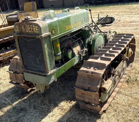 John Deere BO Linderman Crawler Tractor