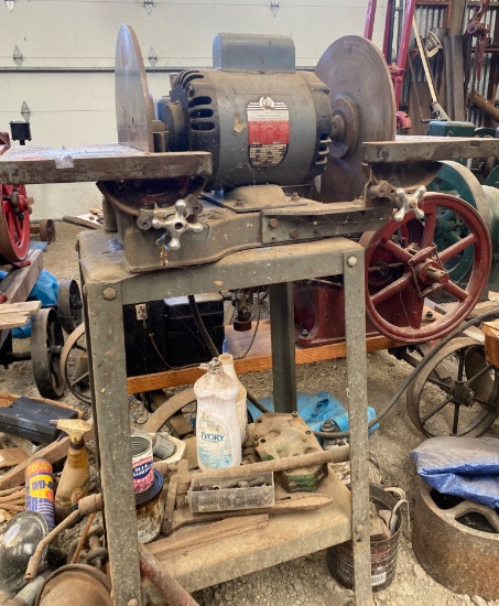Rockwell Model 82-910 Bench Grinder with Stand