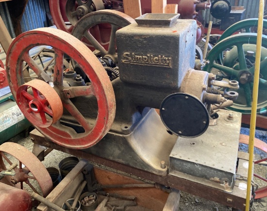 Simplicity Hit-and-Miss Engine by Turner Manufacturing Co.