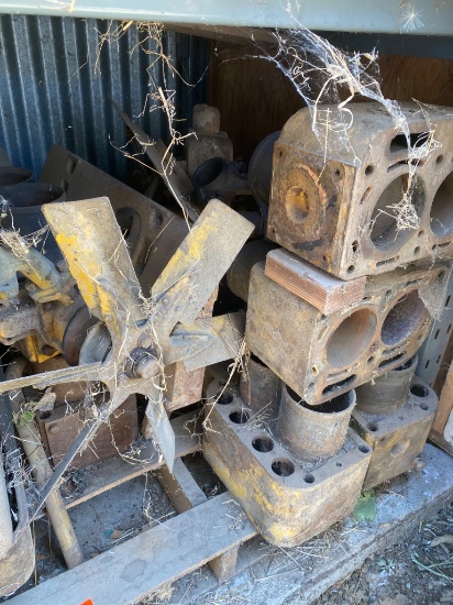 Caterpillar Engine Blocks and Fan Components