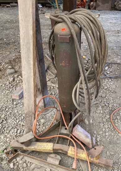 Air Bumper Jack with Hoses and Stand