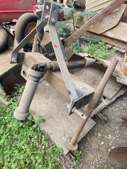 Three-Point Hitch Log Splitter Attachment