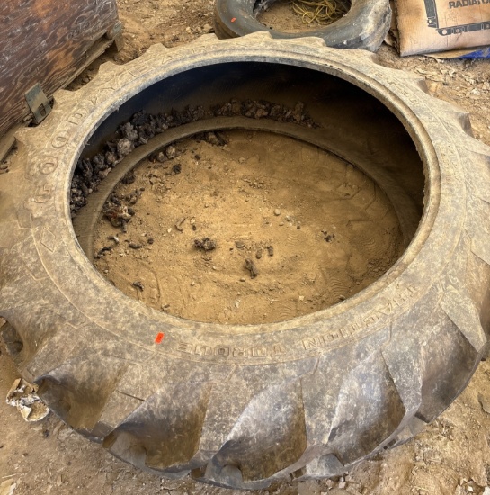 Goodyear 13.6-38 Tire with Deep Tread Design