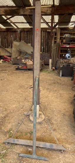 Metal Hay Bale Cutter with T-Handle Design