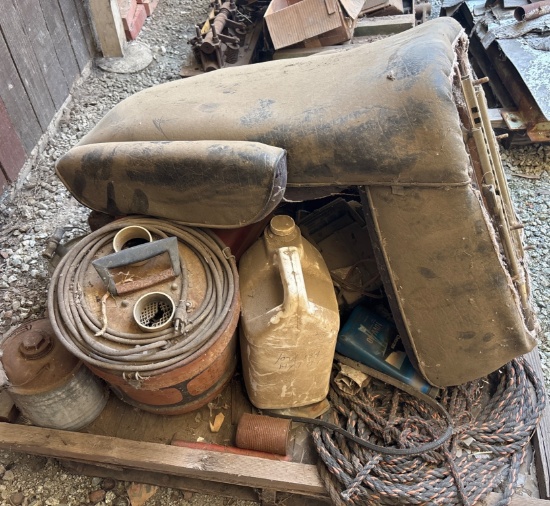 Automotive Parts Including Car Seat and Canisters