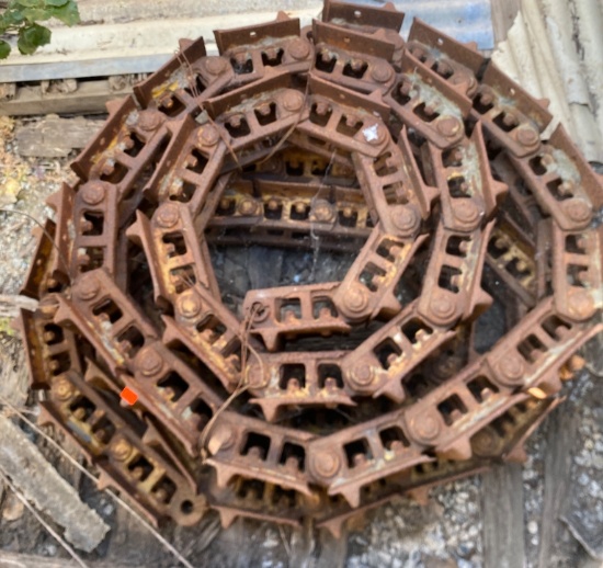 Steel Caterpillar Tracks with Bolt Fastenings