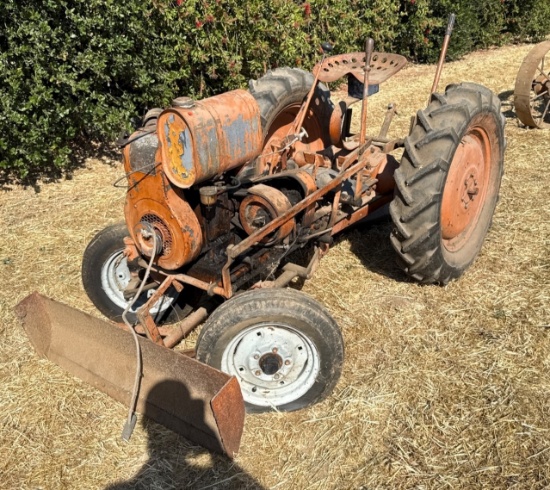 Gibson Tractor with Front Blade