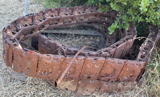 Steel Excavator or Bulldozer Track Links